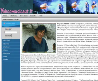 Yahoomusicaut.it(Peppe Basile) Screenshot