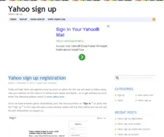 Yahoosignup.org(Www) Screenshot