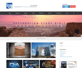 Yahshua.org(Yahweh's Restoration Ministry) Screenshot