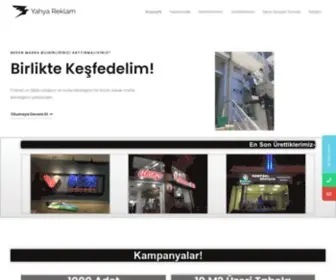 Yahyareklam.com(Yahya Reklam Tabela) Screenshot