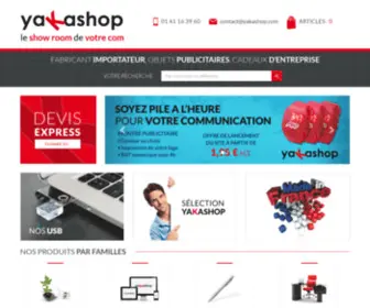 Yakashop.com(Le show room de votre com) Screenshot