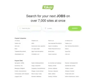 Yakaz.co.uk(Search for your next JOBS) Screenshot