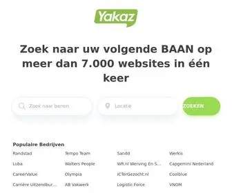 Yakaz.nl(Zoek naar uw volgende BAAN) Screenshot
