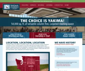 Yakimacenter.com(Yakima Convention Center) Screenshot