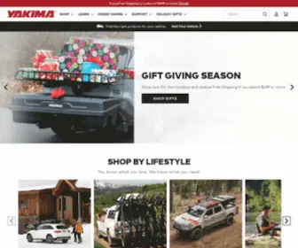 Yakima.com(Car Racks) Screenshot