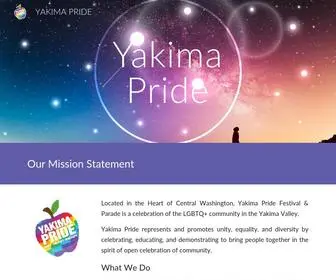 Yakimapride.org(YAKIMA PRIDE) Screenshot