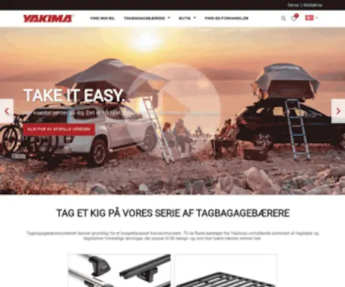 Yakimaracks.dk(Yakima) Screenshot