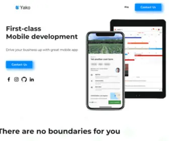 Yako.io(Mobile Apps For Business) Screenshot