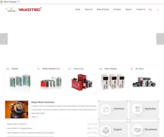 Yakotec.com(Shenzhen YAKO Automation Technology Co) Screenshot