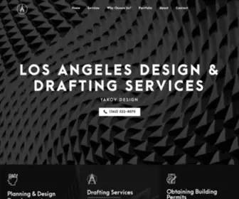 Yakovdesign.com(The team at Yakov Design provides architectural services in accordance with the project demands) Screenshot