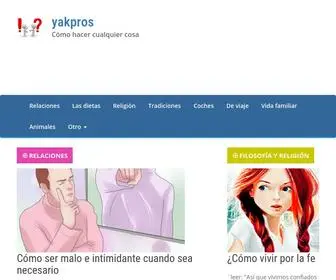 Yakprosx.info(Cómo) Screenshot