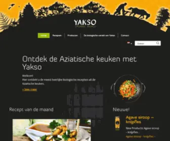 Yakso.eu(Yakso Organic World) Screenshot