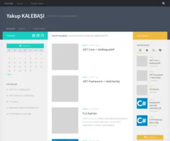 Yakupkalebasi.com(Yakup KALEBAŞI) Screenshot