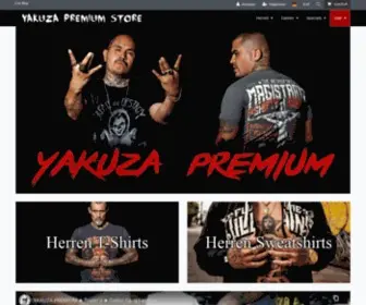 YakuzapremiumStore.com(Yakuza Premium Online Store) Screenshot