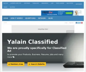 Yalain.com(Yalain Classified) Screenshot