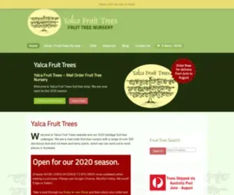 Yalcafruittrees.com.au(Yalca Fruit Trees) Screenshot