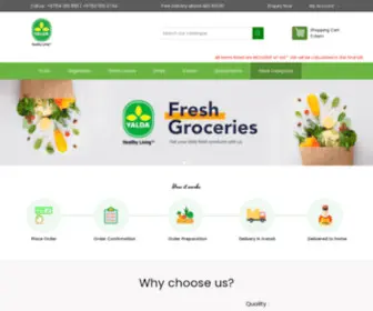 Yaldafresh.com(Buy Fresh Fruits & Vegetables Online Delivery in Dubai) Screenshot