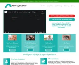 Yaldoeyecenter.com(Yaldo Eye Center) Screenshot