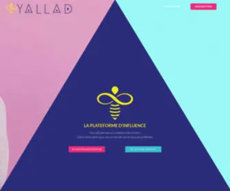 Yallad.com(Plateforme d'influenceur au Maroc) Screenshot