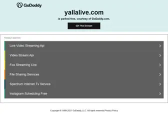 Yallalive.com(Yallalive) Screenshot