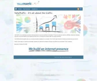 Yallatraffic.com(It's all about the traffic) Screenshot