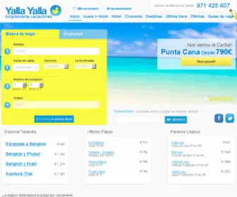 YallaYalla.es(Paquetes de viajes baratos) Screenshot