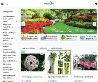 Yalovasufidan.com(Yalova Su Fidan) Screenshot