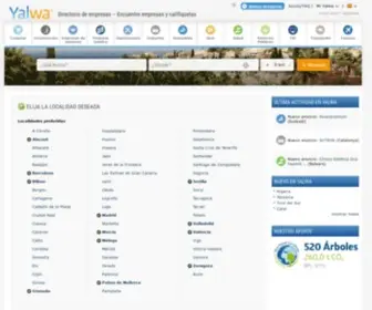 Yalwa.es(Directorio de empresas) Screenshot