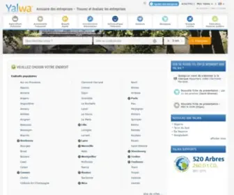 Yalwa.fr(Annuaire des entreprises) Screenshot