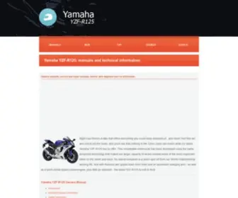 Yam-R125.net(Yamaha YZF) Screenshot