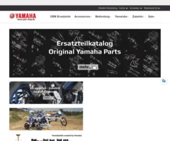 Yam-Shop.de(Yamaha original Ersatzteile und Zubehör) Screenshot