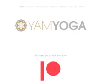 Yam-Yoga.com(Wir sind jetzt auf Patreon) Screenshot