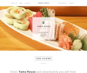 Yama-Sushi.com(Yama Sushi) Screenshot