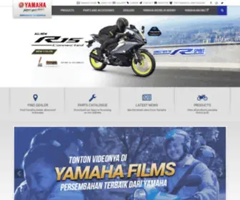 Yamaha-Motor.co.id(Yamaha Motor Indonesia) Screenshot