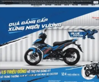 Yamaha-Motor.com.vn(Trang Chủ) Screenshot