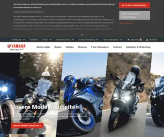 Yamaha-Motor.de(Yamaha Motor Deutschland) Screenshot