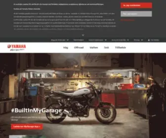 Yamaha-Motor.se(Yamaha Motor Sweden) Screenshot