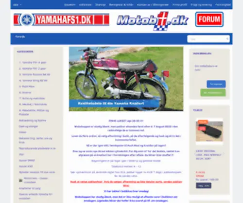 Yamahafs1.dk(Yamaha fs1) Screenshot