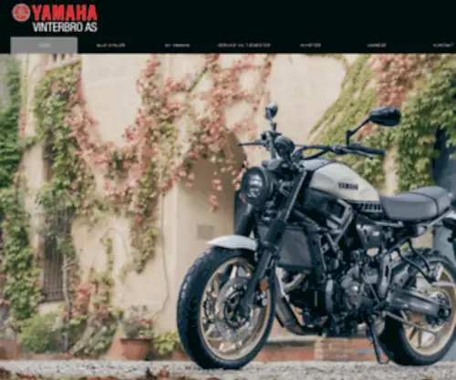 Yamahamc.com(Forside) Screenshot