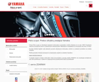 Yamahamotor.sk(Prešov) Screenshot