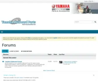 Yamahaoutboardparts.com(Yamaha Outboard Parts Forum) Screenshot