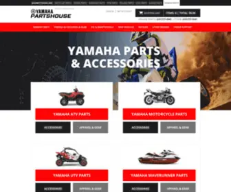 Yamahapartshouse.net(Yamaha Parts & Accessories) Screenshot