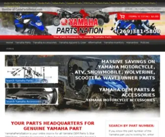 Yamahapartsnation.com(OEM Yamaha Parts) Screenshot