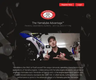 Yamalubeadvantage.com(Yamaha Yamalube) Screenshot