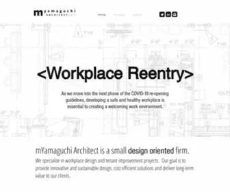 Yamarch.com(MYamaguchi Architecture) Screenshot