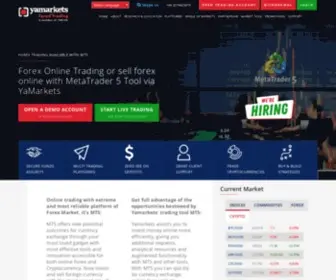 Yamarkets.com(Forex) Screenshot