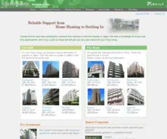 Yamate-Homes.co.jp(Yamate Homes Corporation) Screenshot