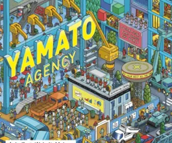 Yamato-Agency.com(建設現場デジタルサイネージ総合提案企業のヤマト広告) Screenshot