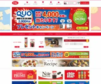 Yamazaki-Biscuits.co.jp(ヤマザキビスケット株式会社) Screenshot