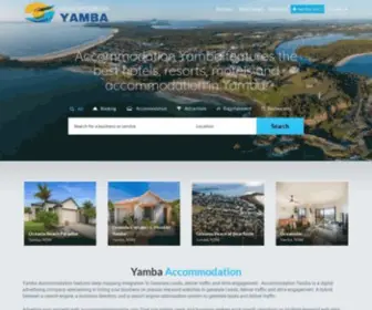 Yambaaccommodation.com(Yamba Accommodation) Screenshot